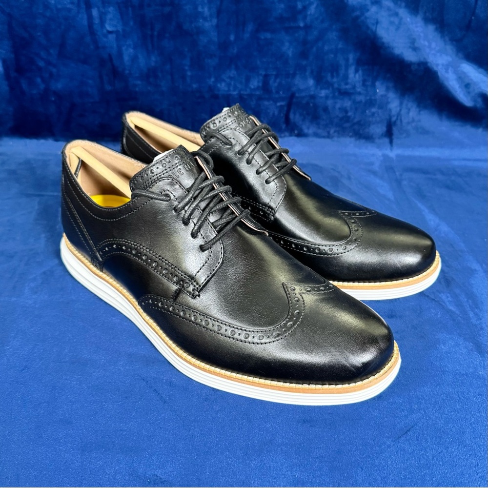 NEW Cole Haan Zerogrand Original Wingtip Black Men's 11 0949